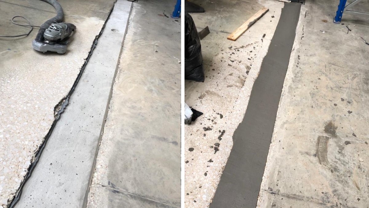 PolycoteUK's tweet photo. Even the toughest concrete floors can crack or chip. 🛠️ Our how to guide shows you how to identify damage early and perform repairs for long-lasting results. Read here 👉 https://t.co/VH9wgPhVC1
#ConcreteRepair #IndustrialFloors #Polycote https://t.co/rzMazG8r5s