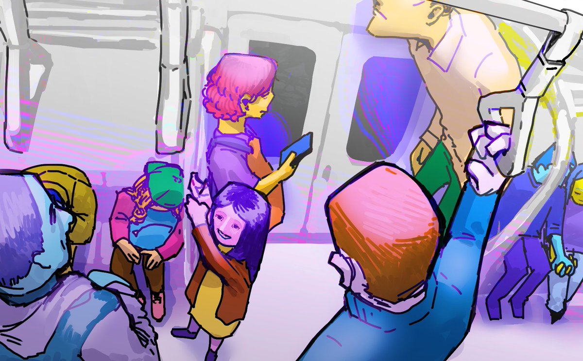 on the train
#noimnotahuman #ninah #ninahfanart