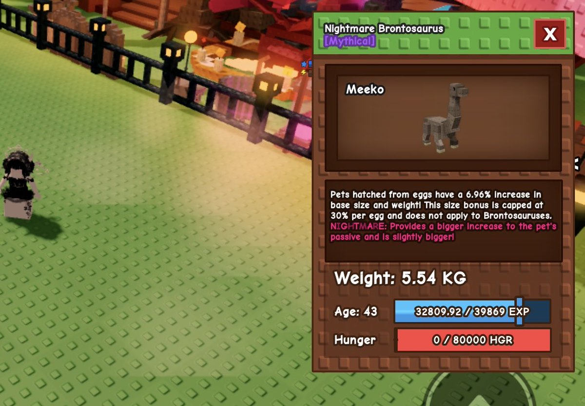 tooormee's tweet image. 🍼สัตว์เลี้ยงคอยาว Brontosaurus ติดสถานะทุกตัว🔥 มีไนท์แมร์ 1 ตัวค่ะ 
มีทั้งหมด 5 ตัว ขายเหมา 130฿ ค่า
เพิ่มเติมในเม้นน้า👇🏻👇🏻👇🏻👇🏻

ใช้บัตรเทรดได้ค่า❌

 #growagarden #growagardenth #growagardenroblox #เติมroblox  #ROBLOX