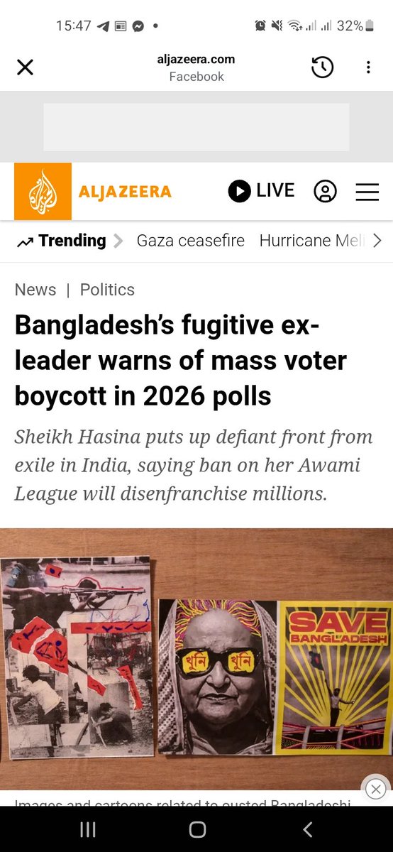 bdoffcials's tweet photo. 🗯 The future of Awami League is zero and Sheikh Hasina’s future is double zero .. 👇
If they Attempt a return, resistance will be overwhelming !
#newbangladesh #noBAL #ThankyouAljazeera https://t.co/LwfHnq6cNA
