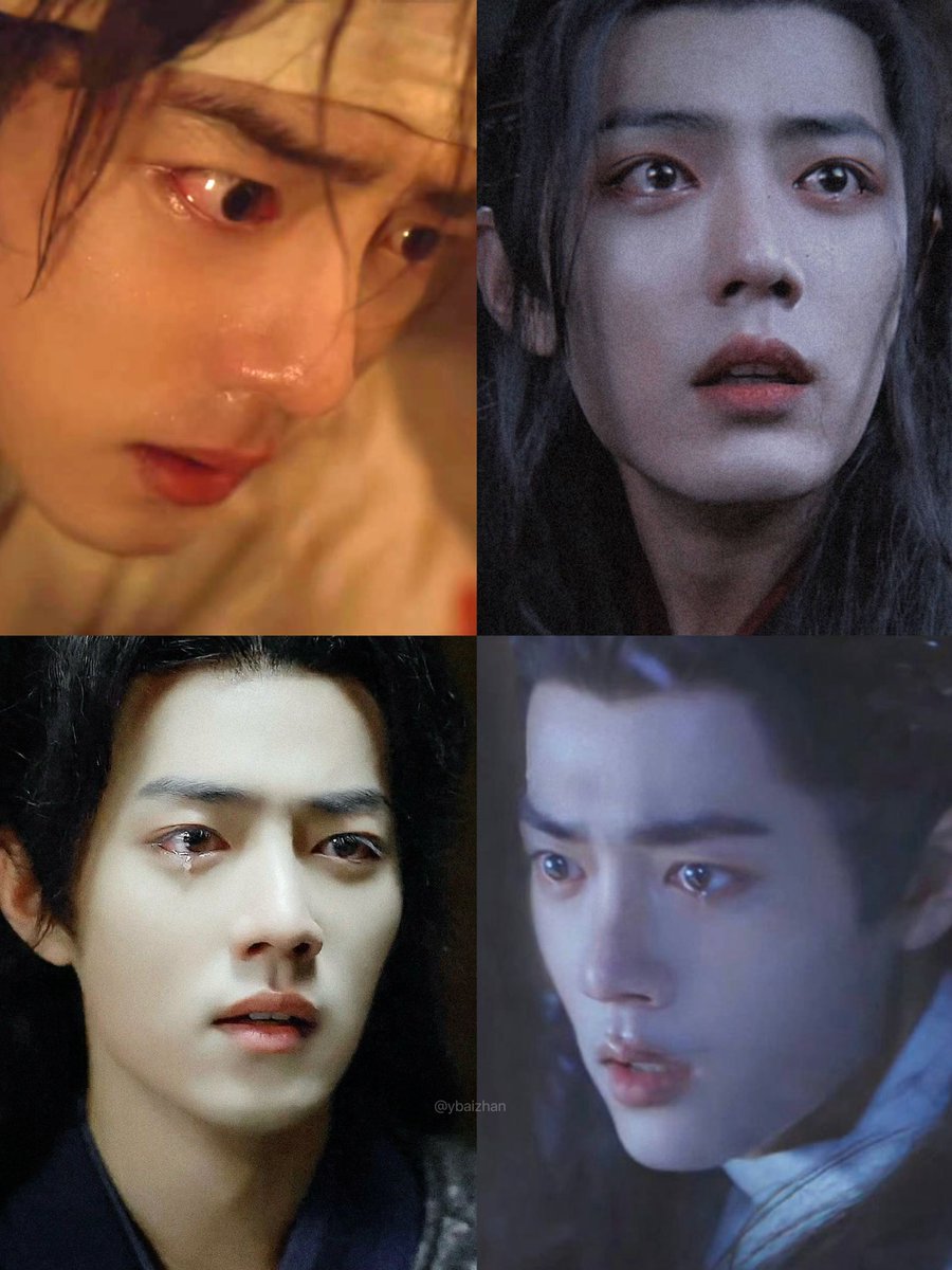 ybaizhan's tweet photo. “i never want to see him sad” yeah i lied 😔 look at how pretty he cries 😔 https://t.co/dZX2vgCWhR