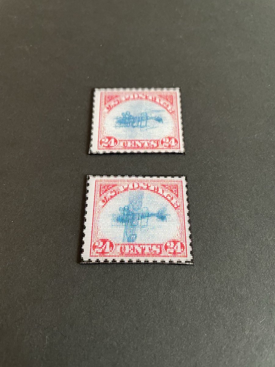 richphilatelist's tweet photo. From running a YouTube channel to developing an app, or even creating lenticular stamps, @ExploringStamps never disappoints. Inspired by the famous philatelic error, the Inverted Jenny, Graham teamed up with his talented artist friend Jerrit to make a rolling version of the Jenny https://t.co/vu8vRmeBeU