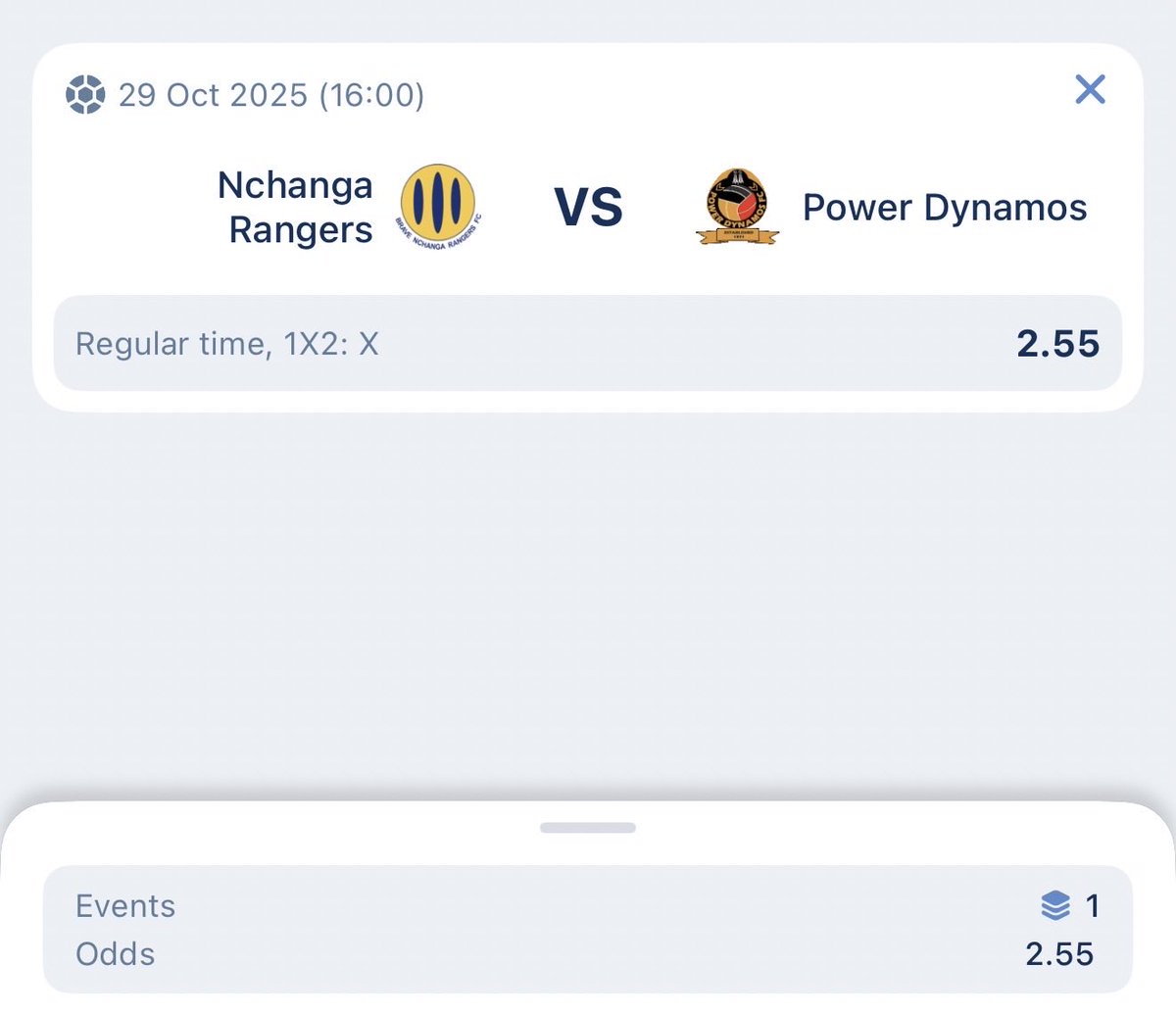 TheLogicBets's tweet image. Free tip 🔥

Zambia Super League 🇿🇲

Nchanga Rangers vs Power Dynamos

Tip: Full-time Draw (X)

Total Odds: 2.55 ✅
