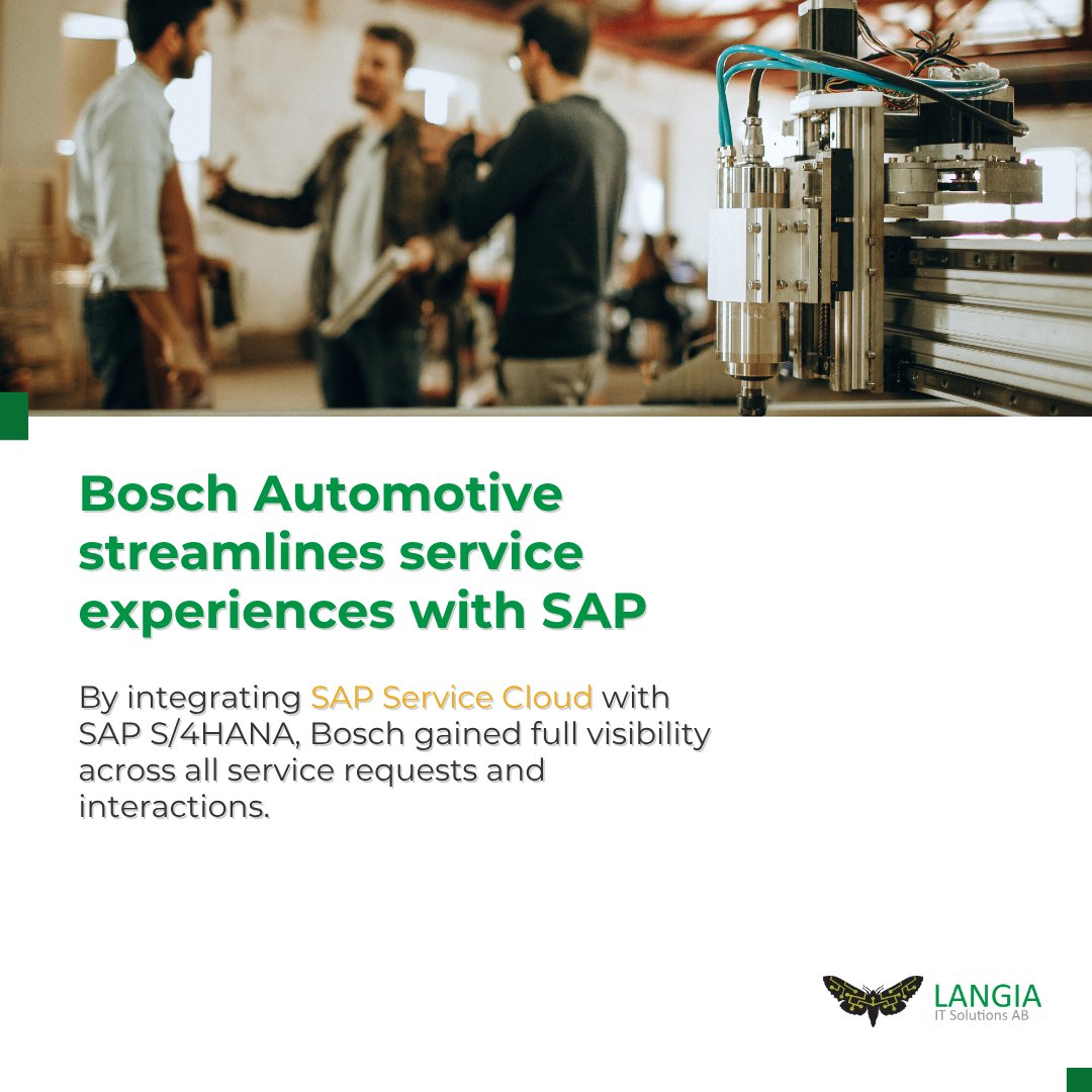 LangiaIT's tweet image. Langia supports businesses aiming for the same service excellence using SAP’s powerful platform.

➡️ hubs.ly/Q03QcRZb0

#SAPServiceCloud #Automotive #Langia #CustomerSupport #DigitalOperations