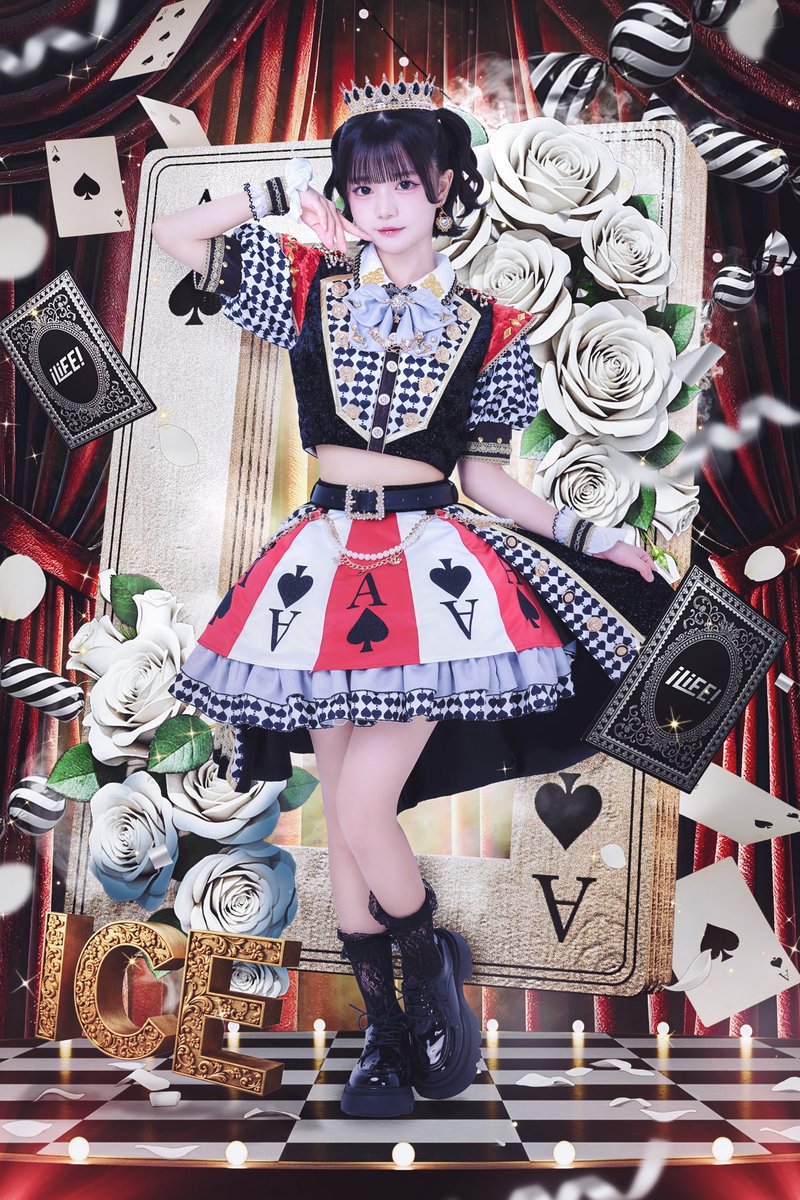 ♠️🃏 iLiFE! HALLOWEEN 🃏♠️

🅰️あいす
「私に着いてきて、ね？🥀🤍ྀི」

#iLiFE #アイライフハロウィン2025