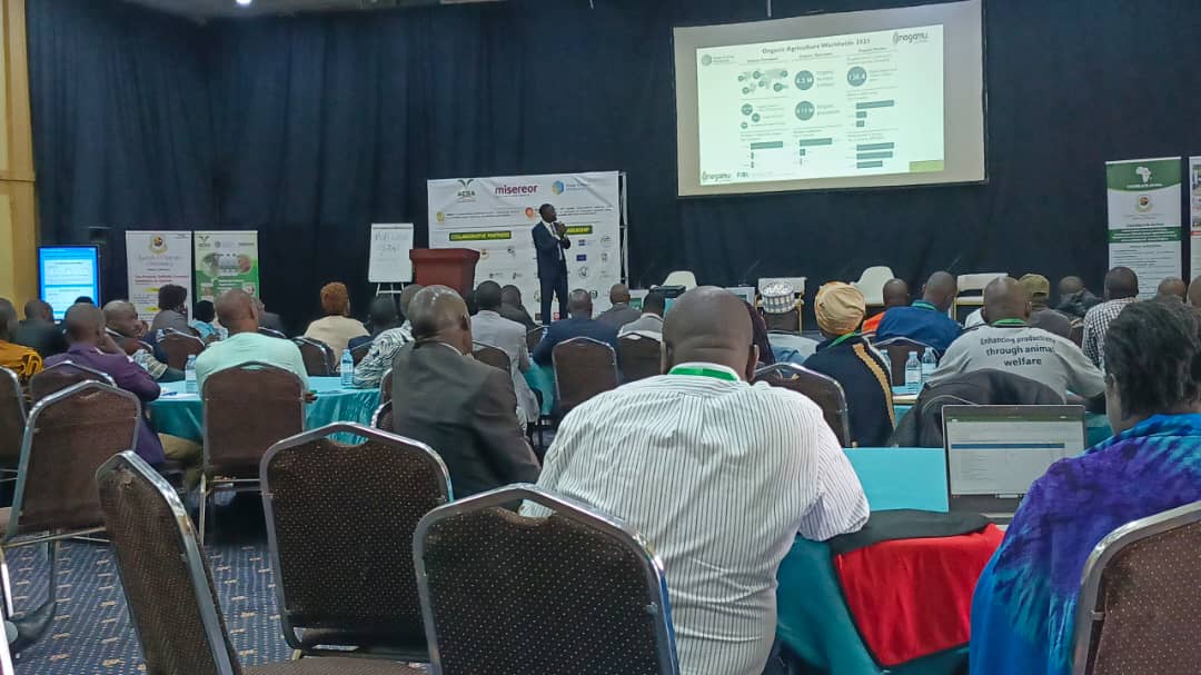 📌 Currently underway is day1️⃣of the 9th National Annual Organic Innovation &amp; Research Dissemination Symposium 2025.

📝 Theme: Accelerating Research &amp; Innovations in Regenerative/Organic Agriculture &amp; Renewable Energy for Resilient #FoodSystems among Smallholder Farmers.