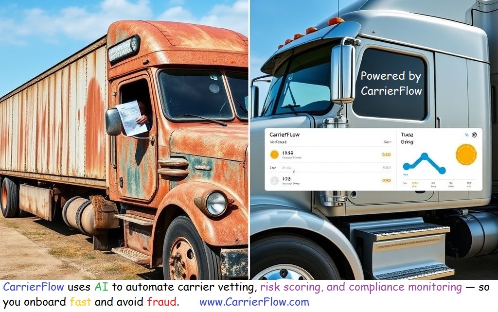 carrierflowai's tweet image. When you replace #guesswork with #intelligence,
You replace #fear with #trust.
#CarrierFlow #AI makes it happen. 🧠💪

👉 carrierflow.com

#CarrierFlowAI #TruckingSuccess #FreightTrust