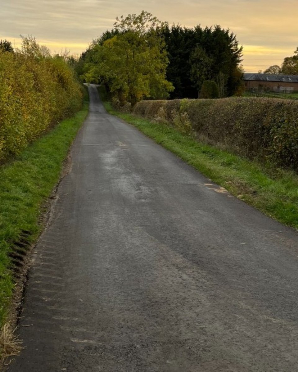 🚧 Check out the JCB Pothole Pro in action on Gayton Road, Tiffield Village! 

Before &amp; after pics show the difference. Fast, clean, and effective road repair. 👏 #PotholePro #Tiffield #RoadRepairs #BeforeAndAfter