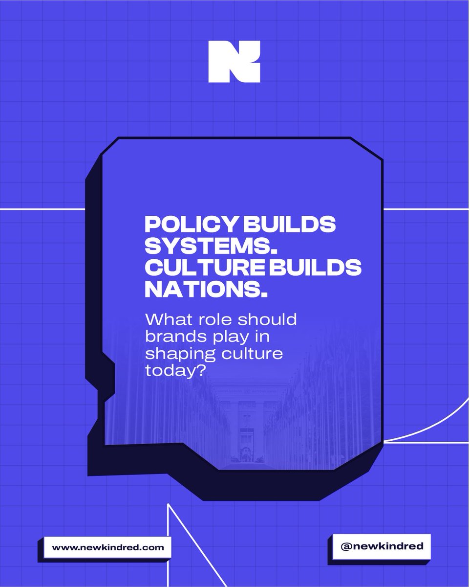 Campaigns fade when the media budget runs out.
Culture carries itself.
Which brand do you think has built culture, not just campaigns?
  #BrandCulture #BrandLeadership #NewKindred #CreativeEconomy