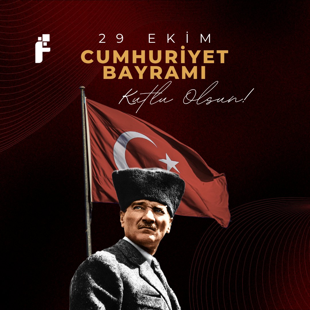 firatblockchain's tweet photo. Fırat Blockchain Topluluğu olarak, geleceğin teknolojilerini inşa ederken, en büyük mirasımız Türkiye Cumhuriyeti'nin aydınlık yolundan yürüyoruz. 29 Ekim Cumhuriyet Bayramımız Kutlu Olsun! 🇹🇷 https://t.co/HSYederTv6