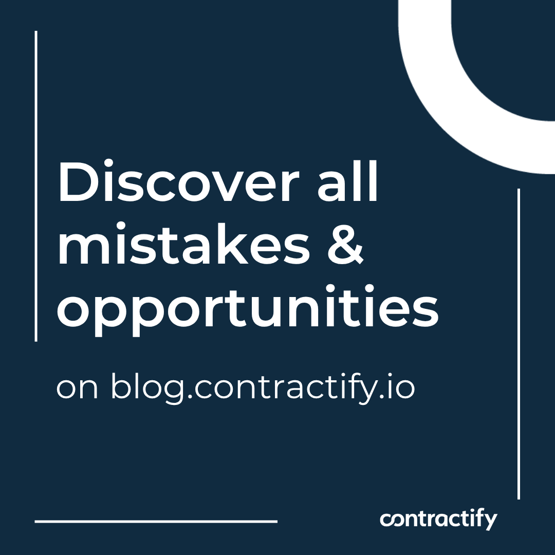 Contractify_'s tweet photo. Still searching for “the latest version”? 👀

If your contracts live in inboxes, shared drives, or local folders, your teams are wasting hours and risking compliance.

Read more about 6 common contract management mistakes in our latest blog post:  https://t.co/DjN1ZlQITb https://t.co/qIf4PKHlzn