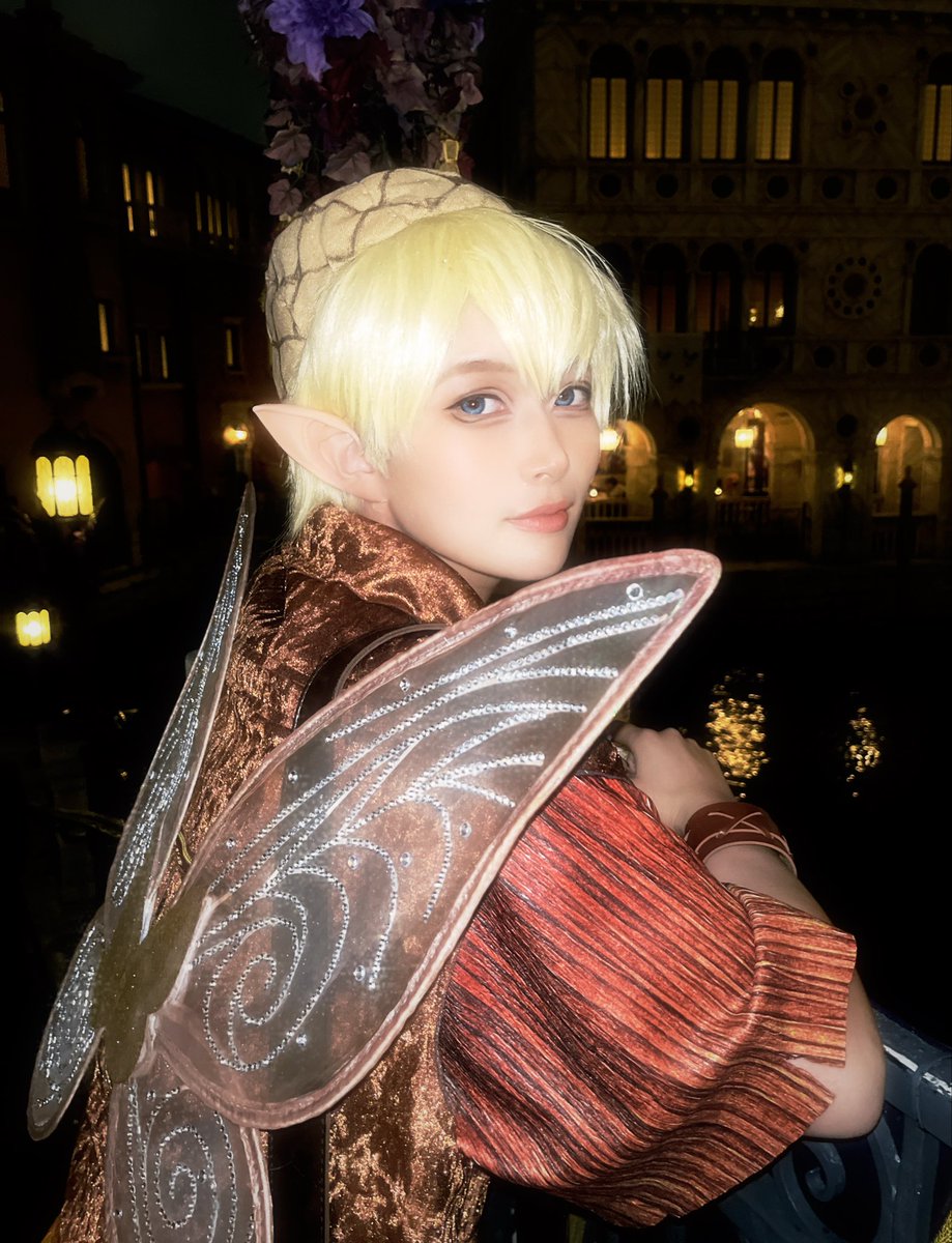 テレンスの羽、キラキラにしたの！
かわゆい〜💖💖

 #Dハロ仮装
 #Dハロ仮装2025