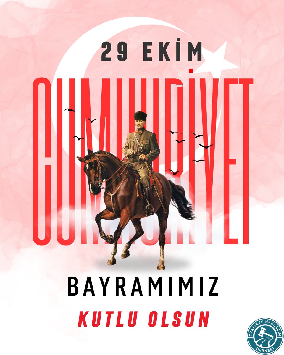 Yolumuz Cumhuriyetin Yolu
Cumhuriyetimizin 102.yılı kutlu olsun
Bağımsızlık ve özgürlük yolundaki bu destansı mücadelede,Cumhuriyetimizin kurucusu Atatürk’ü,silah arkadaşlarını,vatan uğruna canlarını feda eden aziz şehitlerimizi,kahraman gazilerimizi  saygı ve sevgiyle anıyoruz.