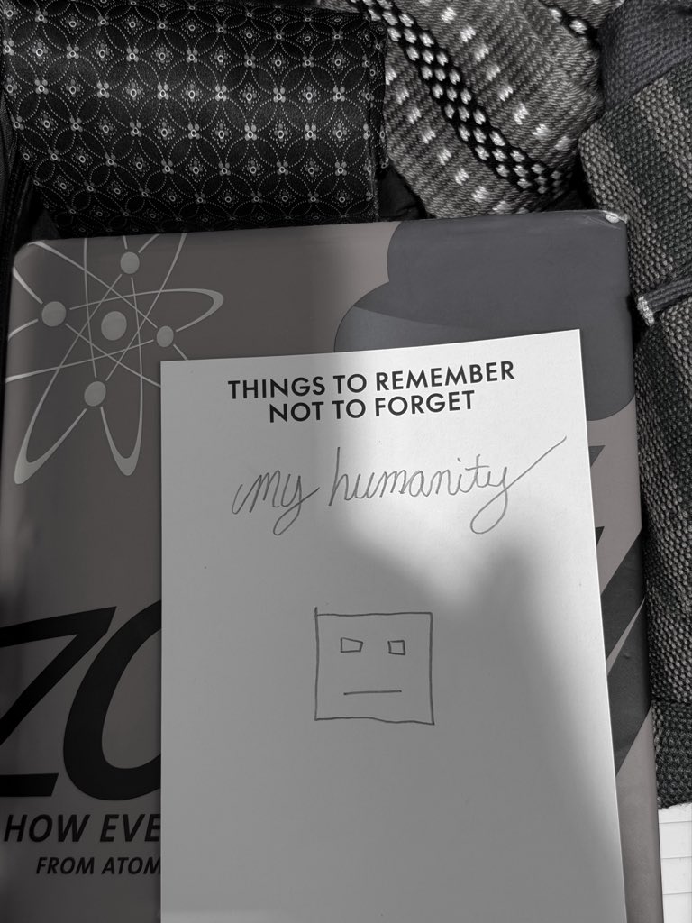 dot's tweet image. stay #human #riyadh #fii9