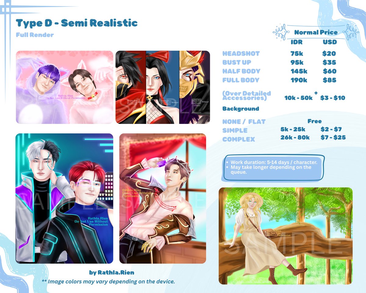 Rathla.Rien || Commission Opens! tweet media