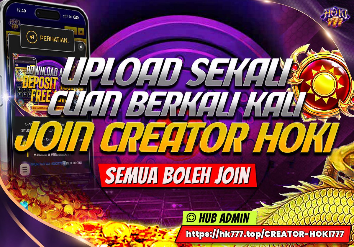 hoki777_Cuan's tweet image. 📢 KESEMPATAN BARU: DAPAT UANG SAMBIL REBAHAN! ☕
Buat kamu yang kreatif dan suka bikin konten, ada peluang kerja freelance nih!
#LowonganKerjaOnline #FreelanceID #ContentCreatorCuan #KerjaSantai