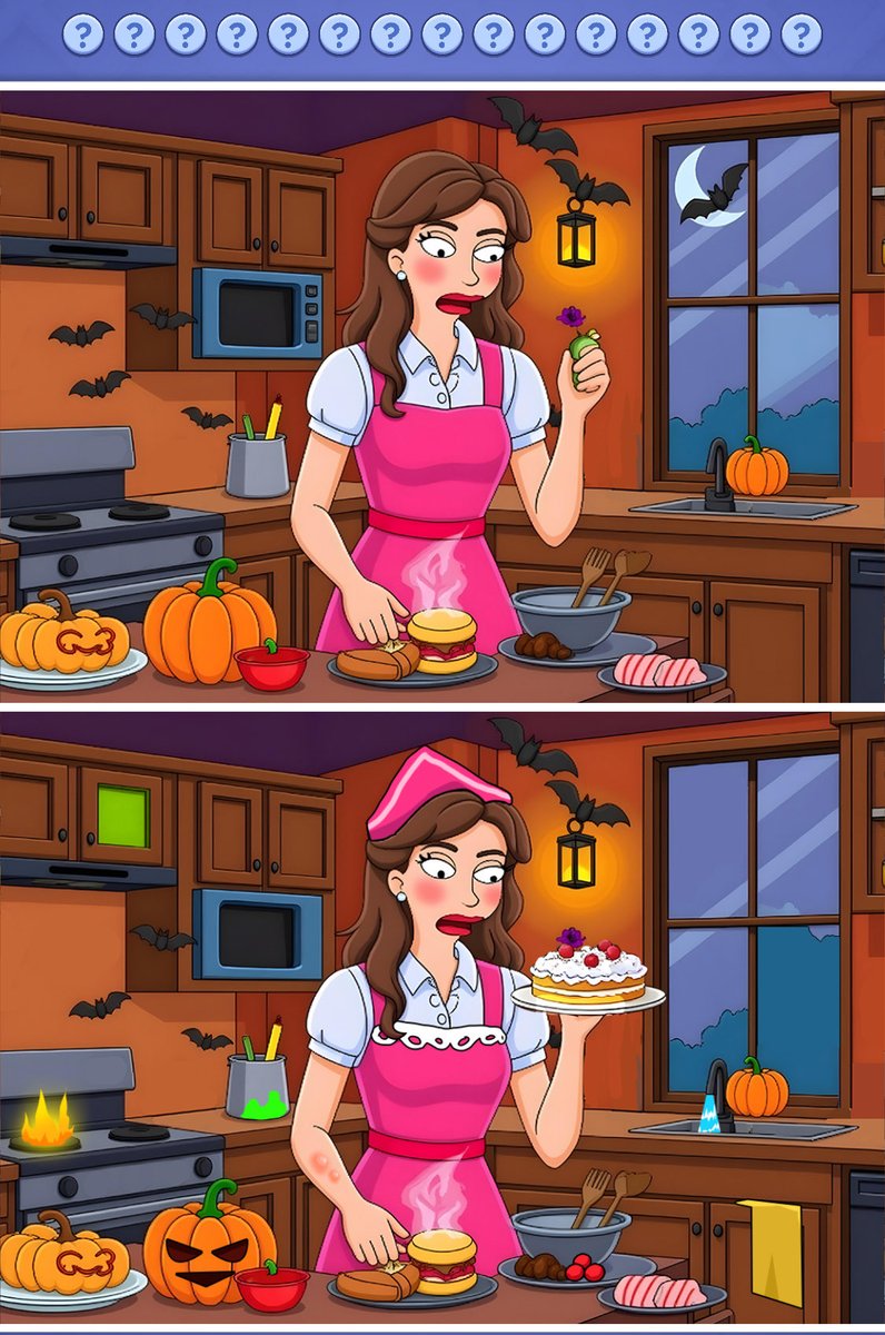 Buenos dias y un bonito miercoles para todos. Algo para distraerse un rato. (Detect it).