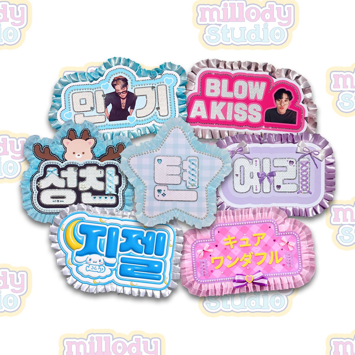 millodystudio's tweet photo. haii👋🏻 buat kalian yang lagi nyari custom fanboard, yuk order di millodystudio! variasinya banyak loh~ untuk referensi desainnya bisa dari kalian atau dibantu sama kita yaa🥰 

♡ Size ±A4
♡ Start from 63k
♡ Harga sudah termasuk biaya packing dan admin🍊
https://t.co/QFzFPHqYSR https://t.co/WFDauLouXa