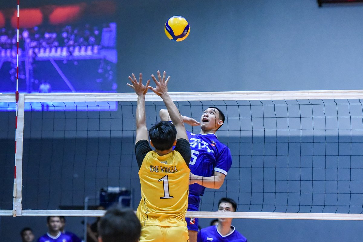 volleytrails's tweet image. JUST IN: The UST Golden Spikers opened their Spikers’ Turf campaign with a straight-sets win over PGJC-Navy (0-2), 25-22, 25-17, 25-21.
🇵🇭 #SpikersTurf #Volleyball
📸 Spikers' Turf