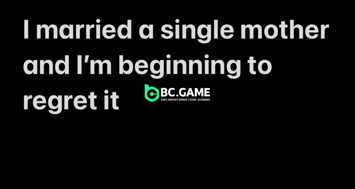 temii__ajao's tweet photo. “I married a single mother and I’m beginning to regret it”

Man shares his story 💔
Open thread 🧵👇 https://t.co/cd2rSmNS13
