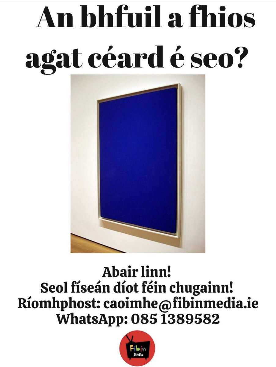 Fíbín Media tweet media