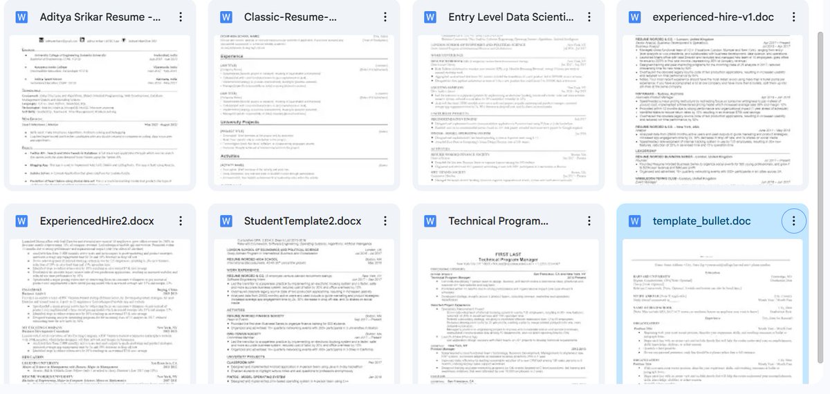 AvinashSingh_20's tweet image. Most resumes fail before they’re even read.
The reason? ❌ Not ATS-friendly.

So I have curated for you 👇

🧩 Free ATS-Friendly Resume Templates
📄 Google Docs + Word Format

To get the links ✅

1- Follow( so that i can dm you)
2- Like &amp;amp; Repost to help others
3- Reply &quot;Resume&quot;…