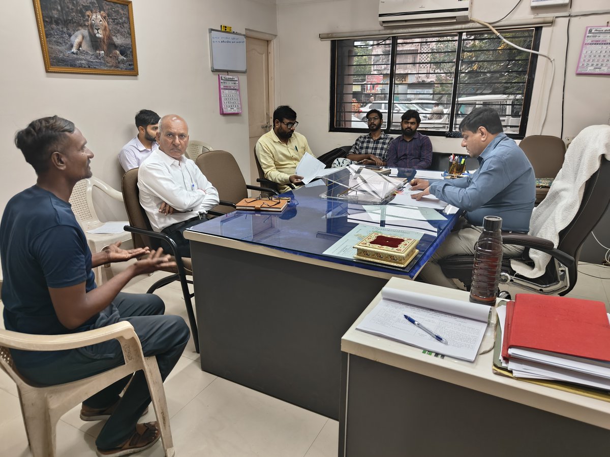 આજરોજ માણાવદર ખાતે ‘’માન.મુખ્યમંત્રીશ્રી સ્વાગત કાર્યક્રમ’’ નું આયોજન કરવામાં આવેલ, જેમા રજુ થયેલ અરજદારશ્રીઓના પ્રશ્નોનો સંતોષકારક રીતે ઉકેલ લાવી સરકારશ્રીના અભિગમને સાર્થક કરવામાં આવેલ.<a href="/collectorjunag/">Collector Junagadh</a> <a href="/sdmvanthali/">Prant Officer Vanthali</a>