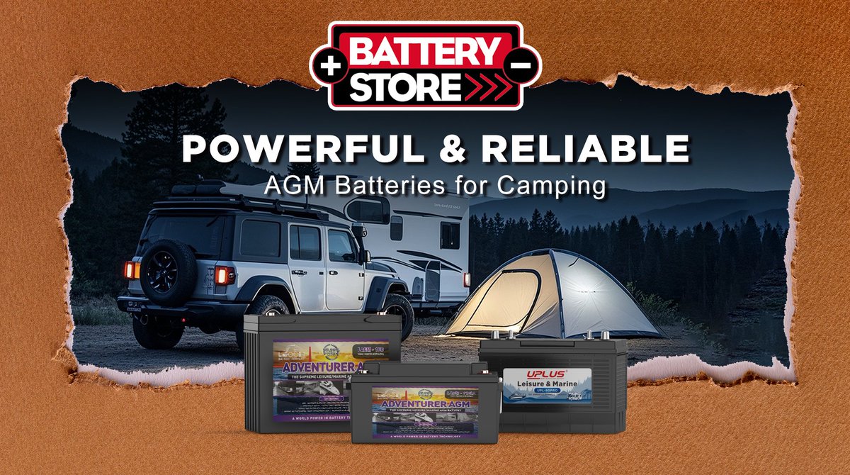 BatteryStoreUK's tweet image. Unlocking a New Replacement Battery for Camping  We're thrilled to unveil the new &amp;amp; different capacity, designed to meet the need of different camping durations! Ensure everyone can use appropriate capacity.  batterystore.co.uk/leisure/ 
#LeisureBattery #LeochBattery #RVbattery