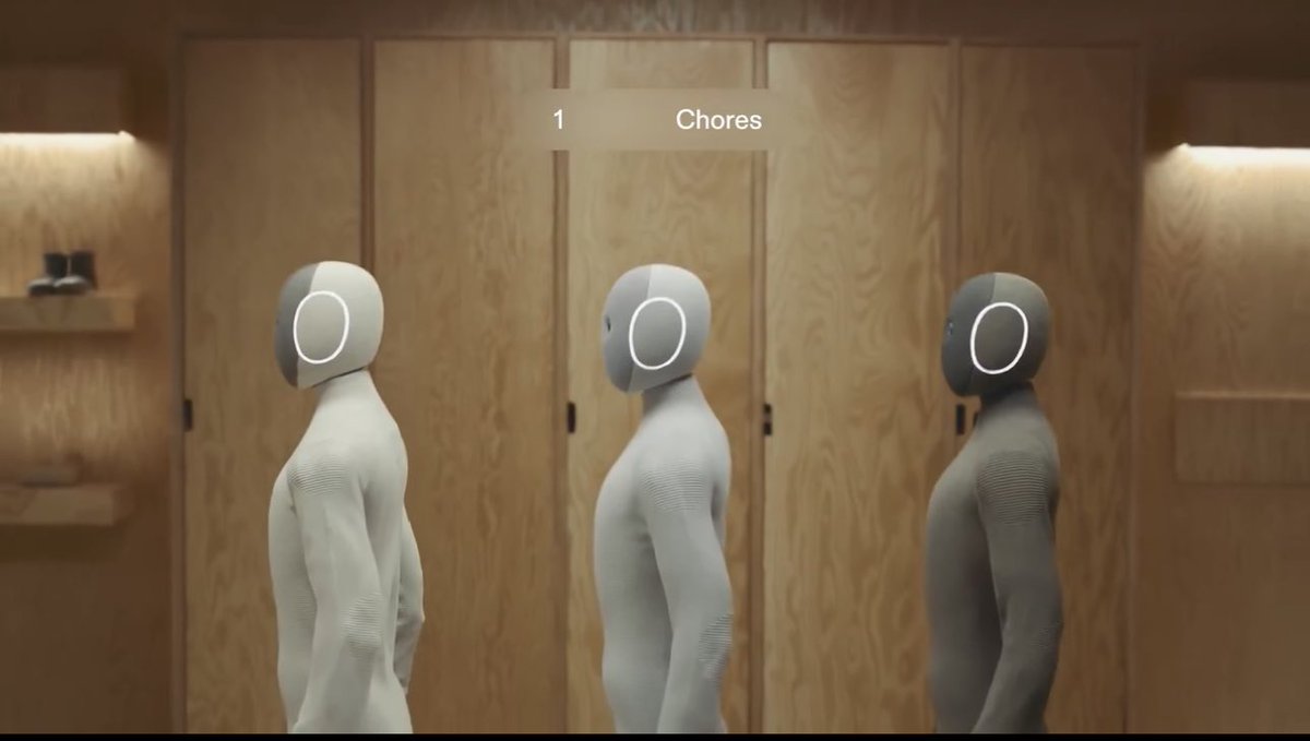 thelordys's tweet image. NEO comes with 3 skintones. Wtf!

You can pick your robot’s race now?

Black Mirror was a documentary fr 🤦🏻

#neo #robot #airobot