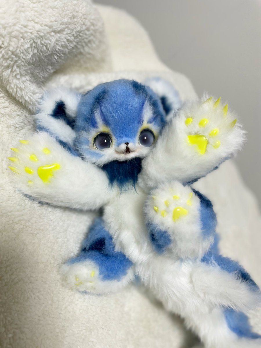 Linoa アートドール クリオネ ハンドメイド ぬいぐるみ 幻獣 doll 人形