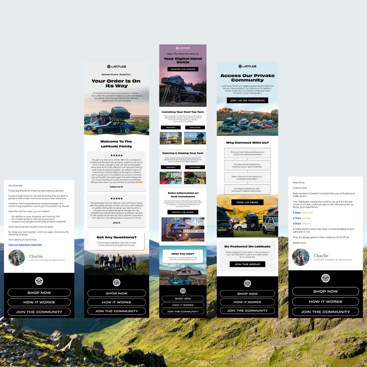 Most brands send a shipping confirmation and then go silent for 30 days.

Huge mistake.

The post-purchase window is where you build repeat buyers. Not in 60 days, but in the first week after delivery.

Here's how we structure post-purchase flows:

Wing 1: First-Time Customers