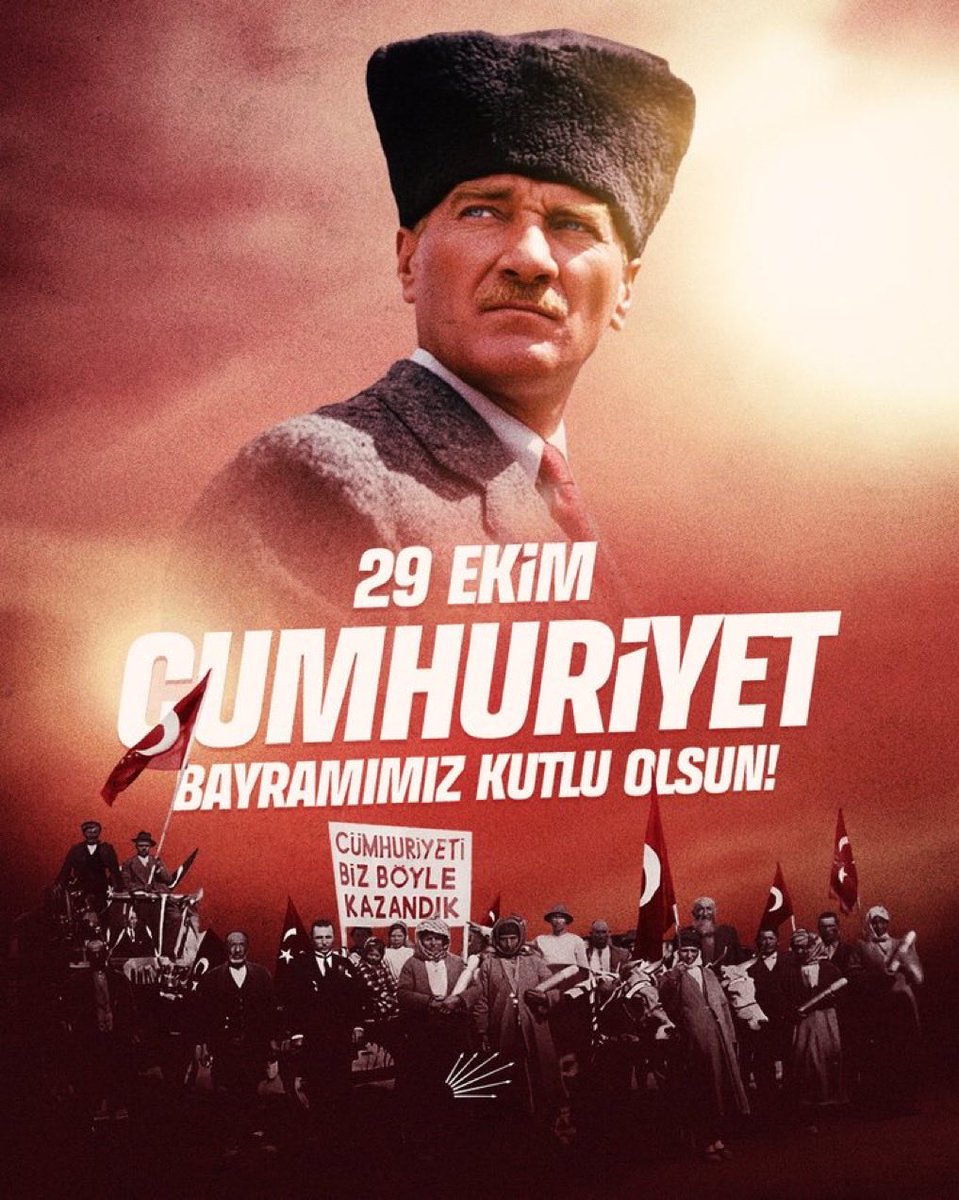 Cumhuriyet 102 yaşında!
Gururla,inançla,Atatürk’ün ışığında sonsuza kadar!