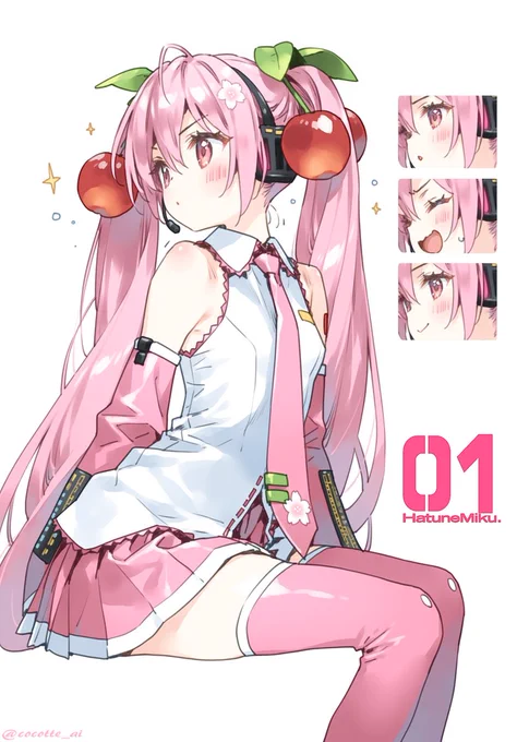 #初音ミク #桜ミク