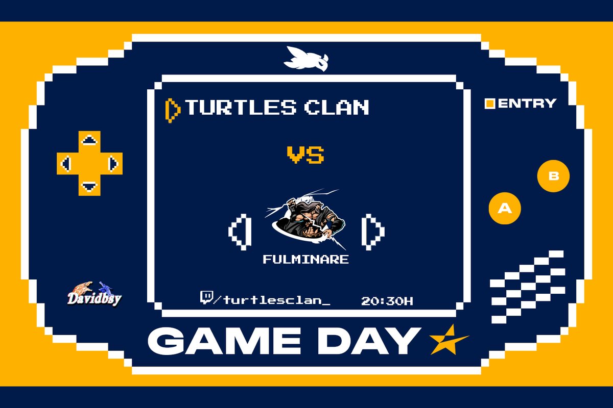 TurTlesClan_'s tweet photo. 🚨CUIDADO POR QUE EL PARTIDO DE HOY TIENE PELIGRO🚨
NUESTROS ELÉCTRICOS RIVALES (TOMA CHISTE MALO) ESTÁN INVICTOS AL IGUAL QUE NOSOTROS... ¿SERÁ EL FIN DE LA RACHA?💀
⏰20:30H
🆚#FULMINARE
#GOTC🐢 https://t.co/FGNYTicFnN
