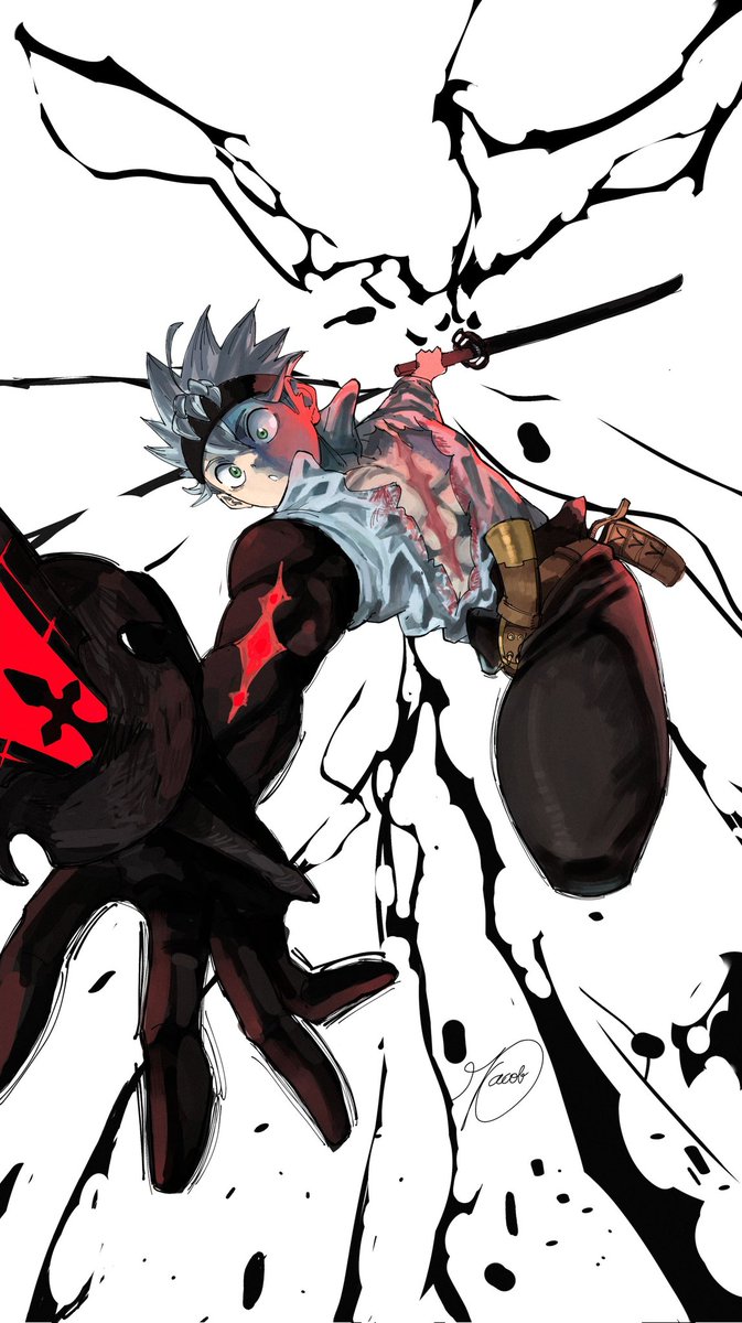 J'ai fini mon dessin d'Asta, vous en dites quoi ? 
#BlackClover  #Blackcloverfanart  #manga #mangaart  #fyp