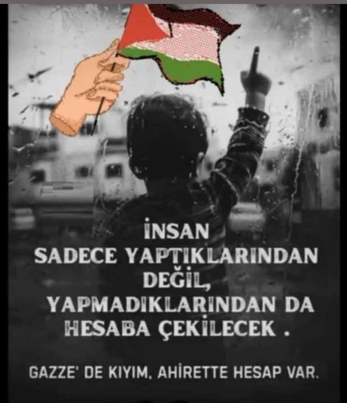 GAZZE İÇİN SES VER ! 🇵🇸
İMZA NEREDE ?