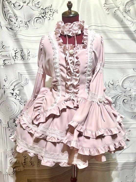 MARBLE ロリータ チェック柄フリルジャケット MARBLE ロリータ