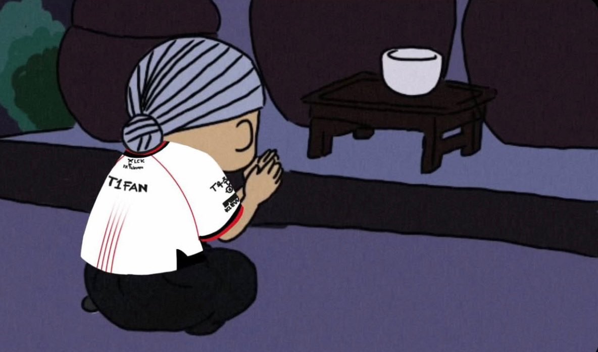 PRAYER CIRCLE:

                    🕯      🕯
           🕯                       🕯
                      T1 win  
       🕯     Peak Form      🕯 
              GOOD DRAFT
          🕯                          🕯
                   🕯      🕯