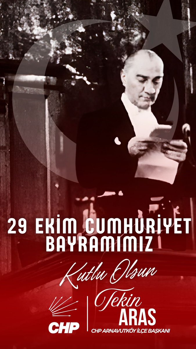 Hayallerimize ışık tutan, Cumhuriyetimizin 102. yılı!

Umudumuzu, cesaretimizi ve bir arada olmanın gücünü ondan alıyoruz. İnançla, umutla ve birlikte daha ileriye...

29 Ekim Cumhuriyet Bayramımız kutlu olsun. 🇹🇷