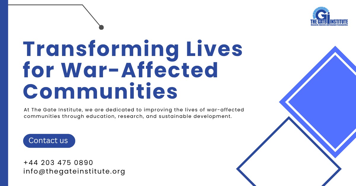 GateInstitut's tweet photo. At #TheGateInstitute, we believe in the power of education, research, and innovation to rebuild lives and restore hope. Through our initiatives, we support #waraffectedcommunities in creating sustainable futures and stronger societies.
📩 Contact us: info@thegateinstitute.org https://t.co/zkWufPNWmY