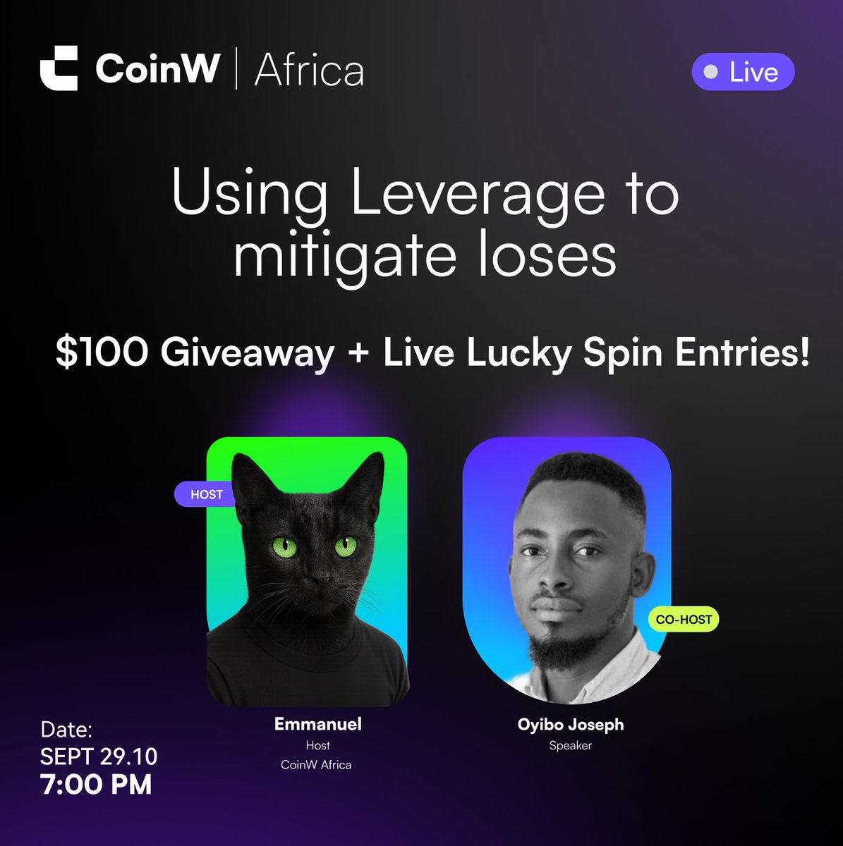 CoinW Africa tweet media