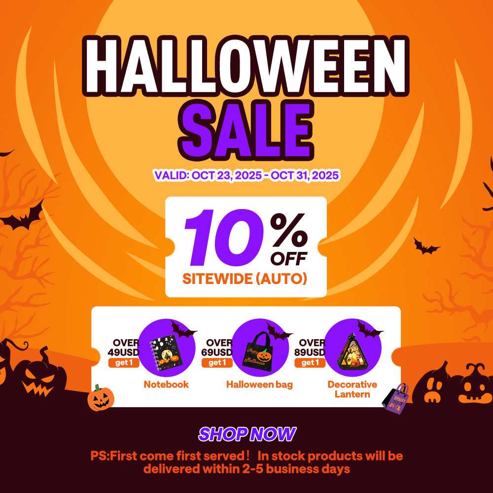 everzontech's tweet image. 🎃 Last Spooky Chance! Halloween Sale Ending!

👻 Grab these treats before they&apos;re gone:
✅ 10% OFF Everything (Auto-applied)
✅ Free Gifts with orders
✅ 2-5 Day Fast Shipping

⏳ Sale ends Oct 31 - Don&apos;t get spooked by missing out!

#HalloweenSale #LastChance #SpookySavings