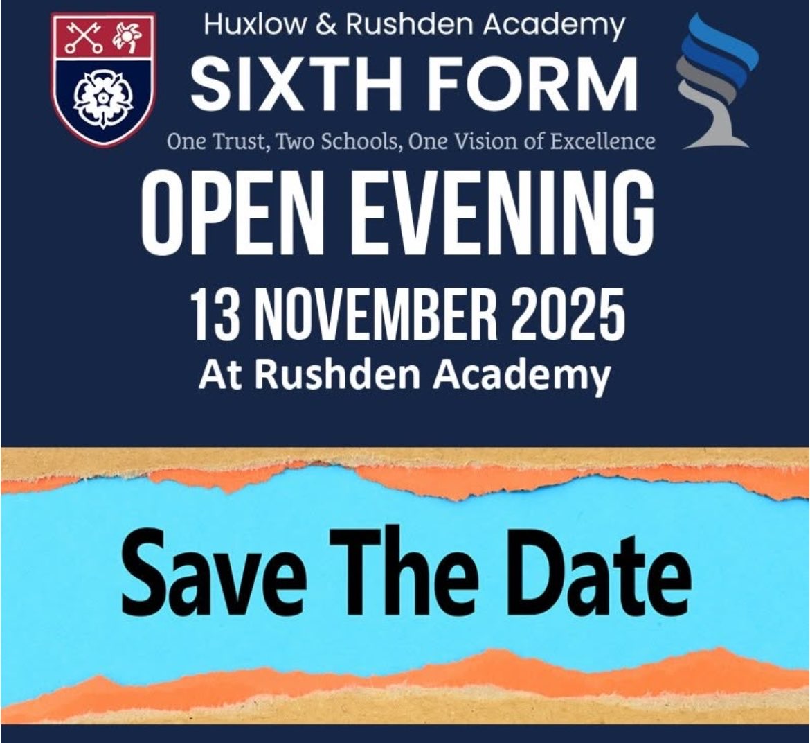 Take a look at our <a href="/hara6th/">Huxlow and Rushden Academy Sixth Form</a> Sixth Form Provision 👇🏼🌟👇🏼🌟
✅broadest range of A-Level and vocational courses 
✅ fantastic student outcomes (grades and destinations post-18)
✅ brilliant enrichment activities 
✅ inspirational Personal Development opportunities 
✅ chromebooks