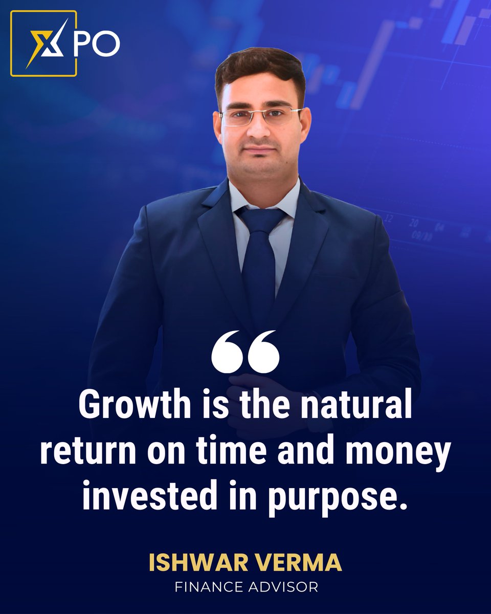 ishwarvarma9900's tweet photo. True growth doesn’t just happen—it’s earned.
When you invest your time, money, and purpose in the right direction, growth becomes the most natural outcome.
:
#growthmindset #ishwarverma #wealthbuilding #SmartInvesting #FinancialWisdom #successmindset #ilovexpo https://t.co/oTu3zxrtzT
