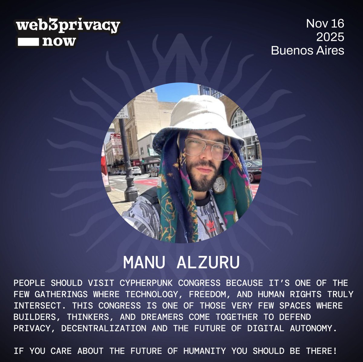 Web3Privacy Now tweet media