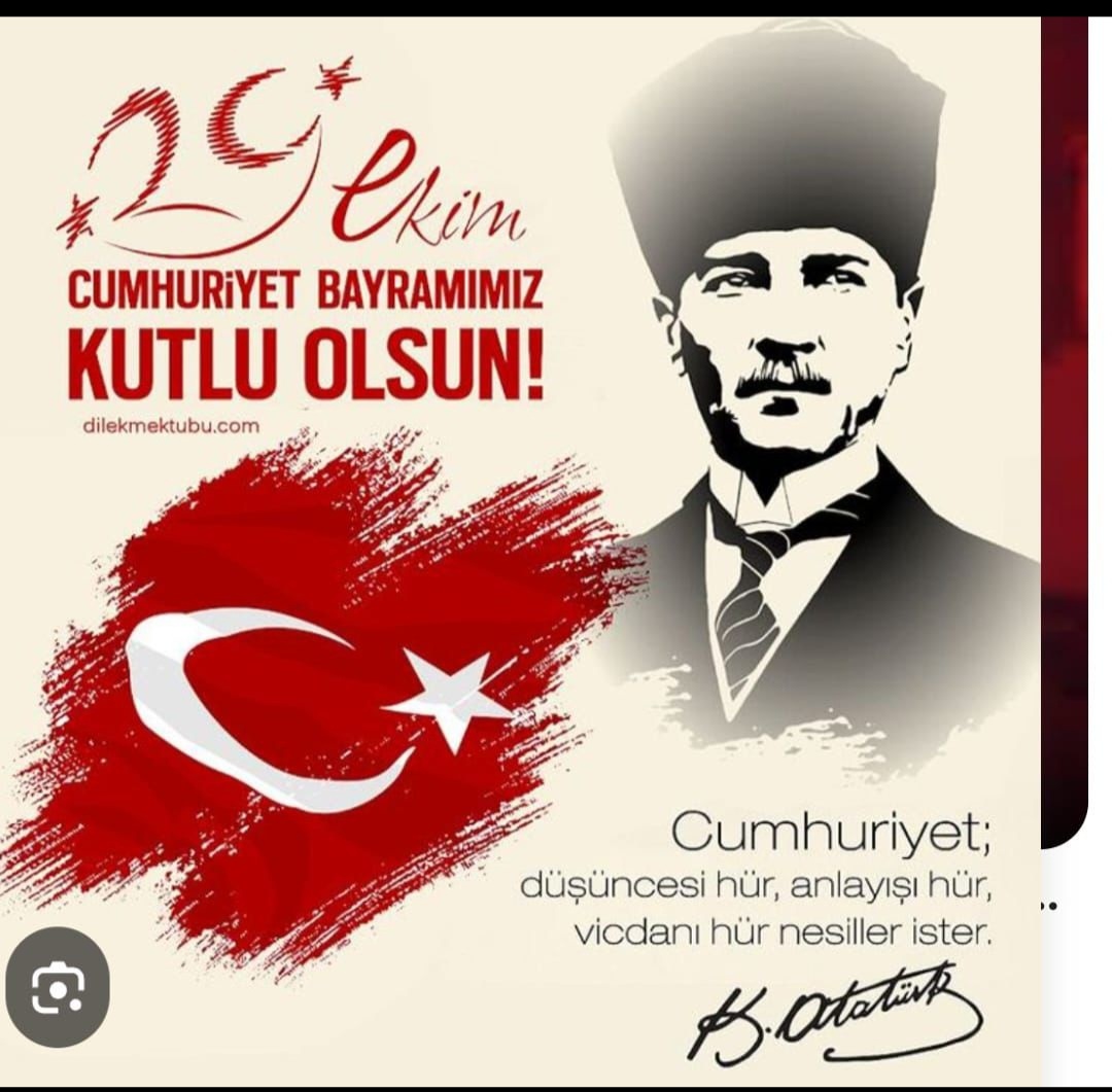 SibelBiber's tweet photo. #CumhuriyetBayramı https://t.co/94pwnOhlem