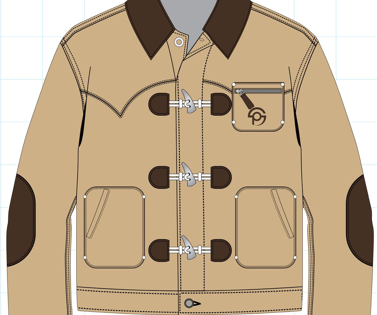 u3mxn's tweet photo. Commissioned worker Jacket Design concept 

It cost 0.00$ to retweet and support so this can go viral. https://t.co/oxfnmEujPb