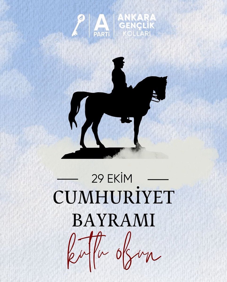 🇹🇷 29 Ekim Cumhuriyet Bayramımız kutlu olsun!

Bir asır önce yakılan hürriyet meşalesi bugün de yolumuzu aydınlatıyor.
Cumhuriyet, gençliğin omuzlarında ilelebet yaşayacak!