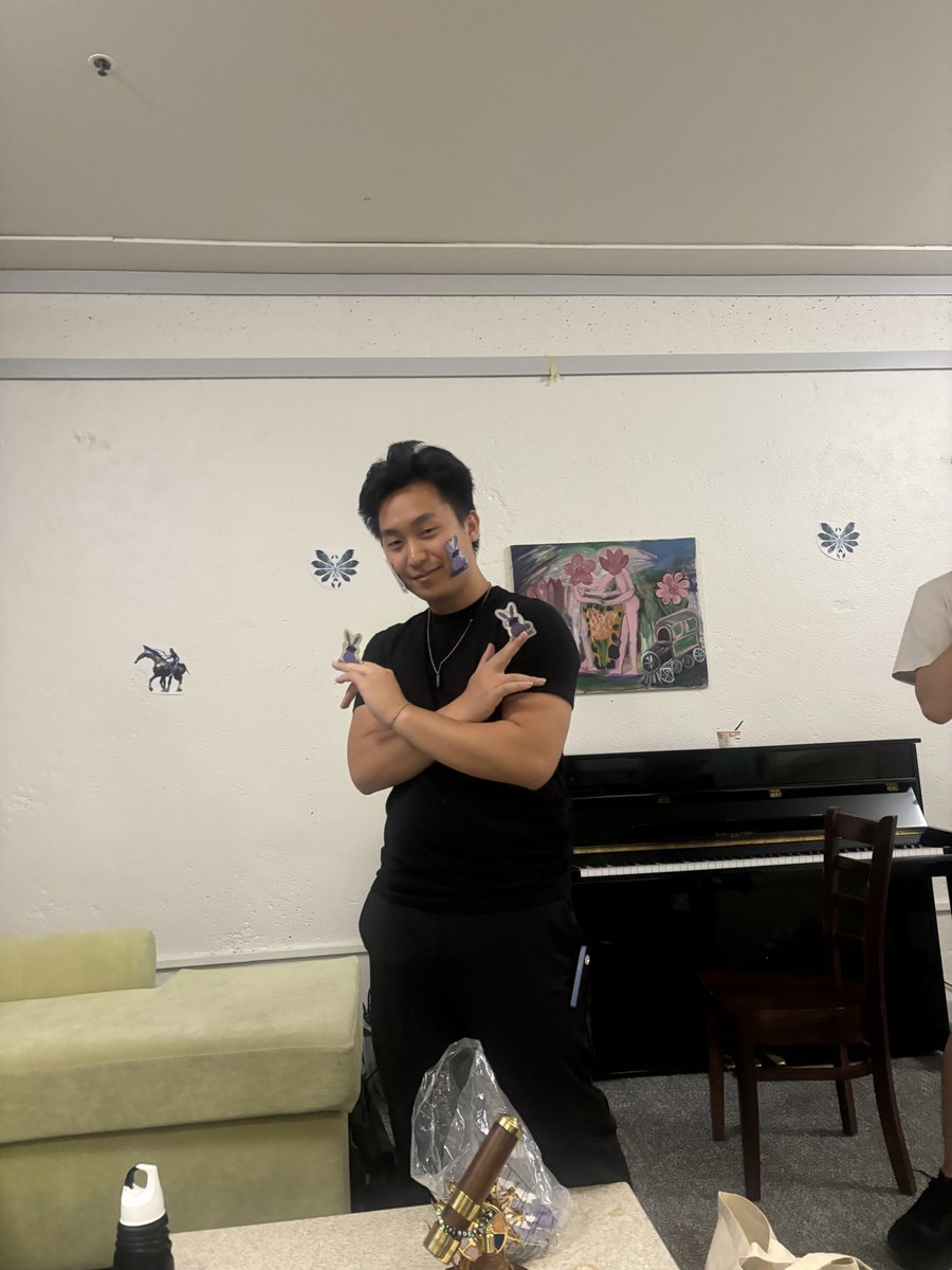 our core organizers getting tatted up for immerse the bay 🐰