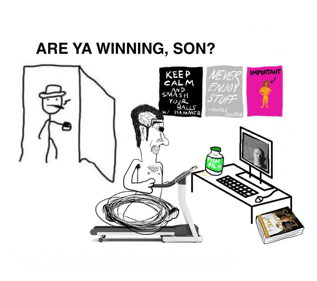 Gm frens. 

Kom ihåg att man kan jobba på sig själv och samtidigt uppskatta livet. 🙏🏻😌